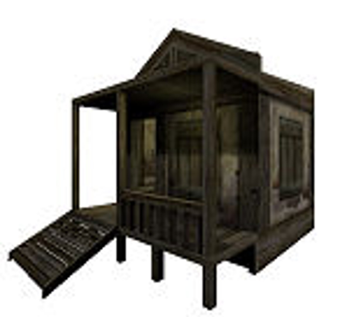 Medieval Hut 3d 3ds