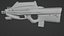 F2000 Assault Rifle Final 3D Model  Belgian Bullpup  Ultimate Tactical Rifle