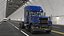2025 Semi Truck Blue 3D model