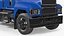 2025 Semi Truck Blue 3D model