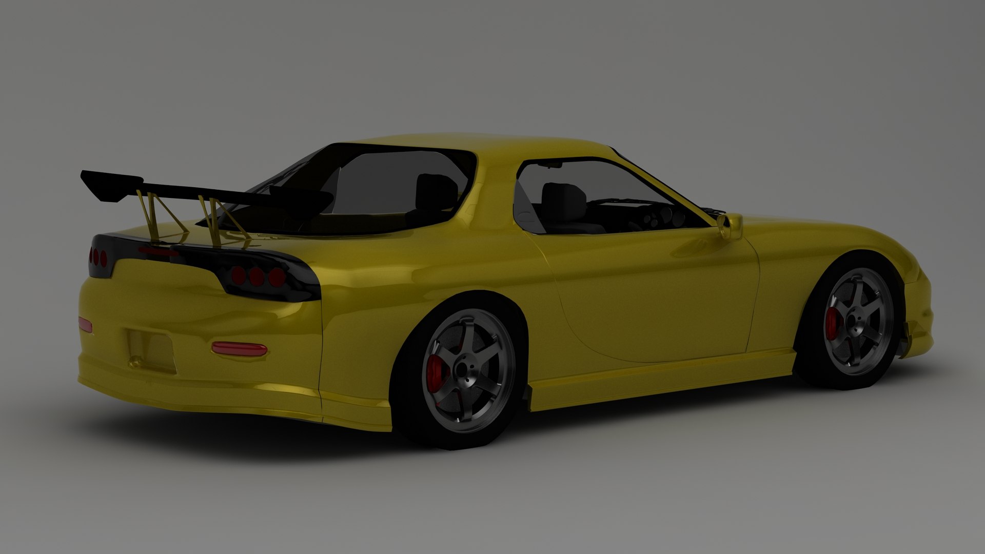 3D Mazda Rx-7 - TurboSquid 1752260