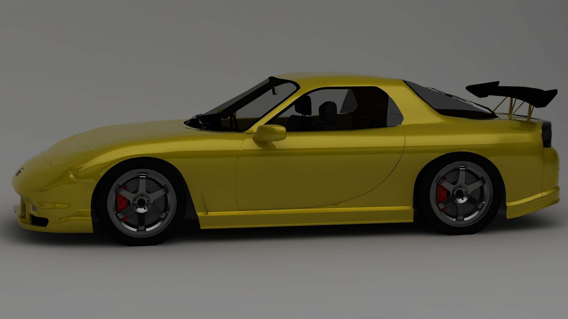 3D Mazda Rx-7 - TurboSquid 1752260