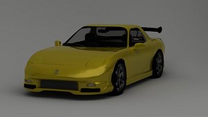 3D mazda rx-7