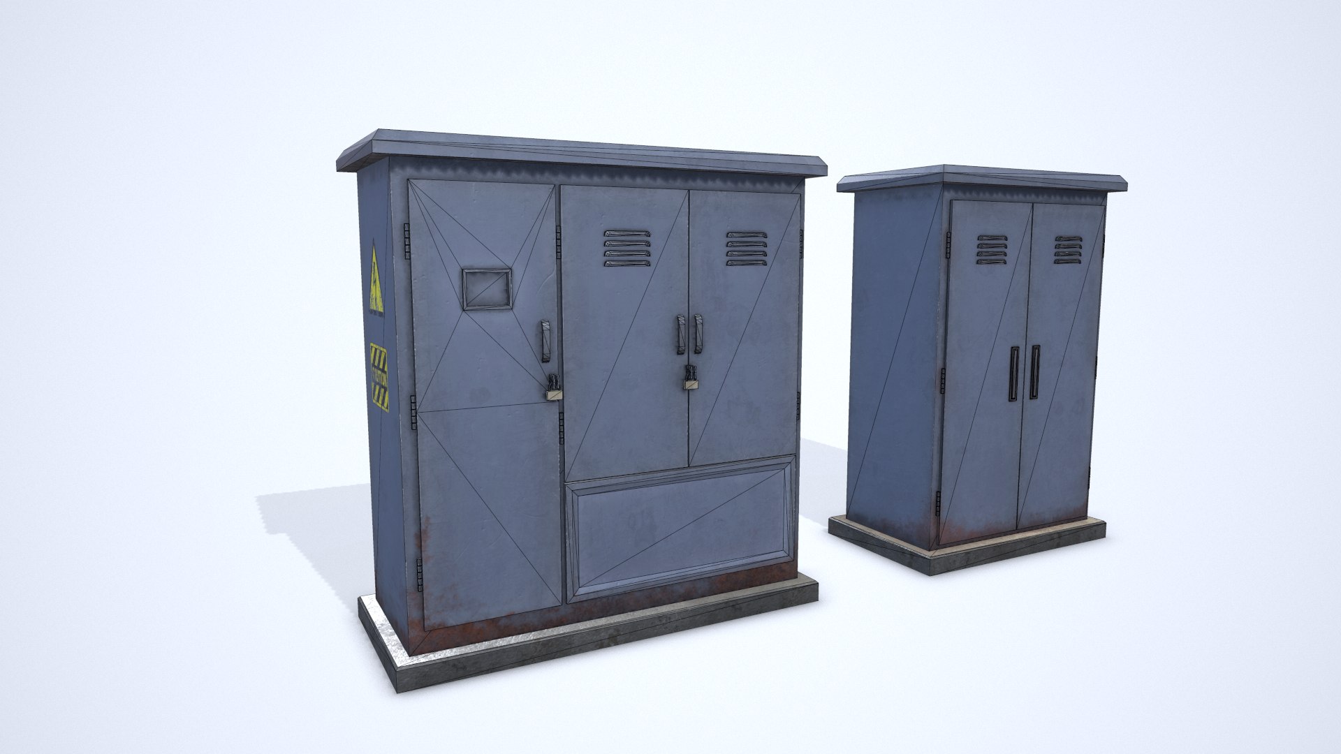 3D Electric Switch Box Model - TurboSquid 1557558