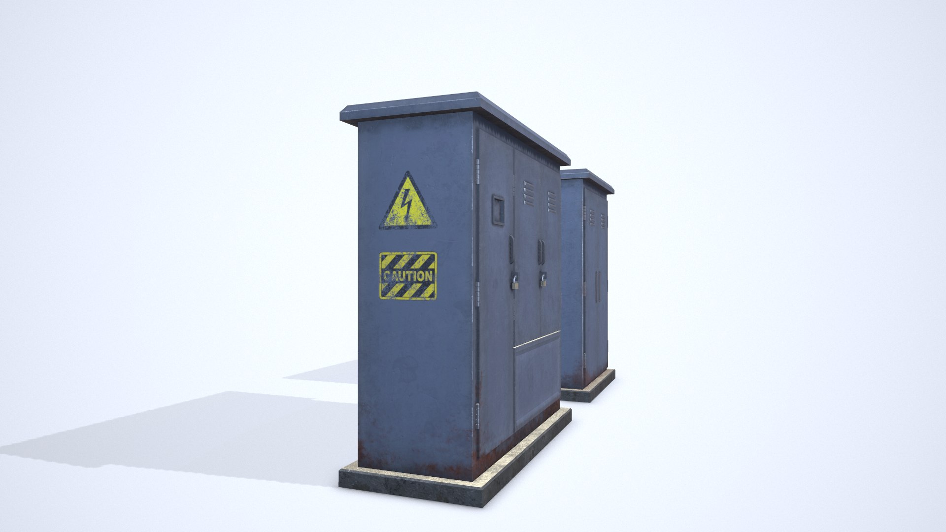 3D Electric Switch Box Model - TurboSquid 1557558