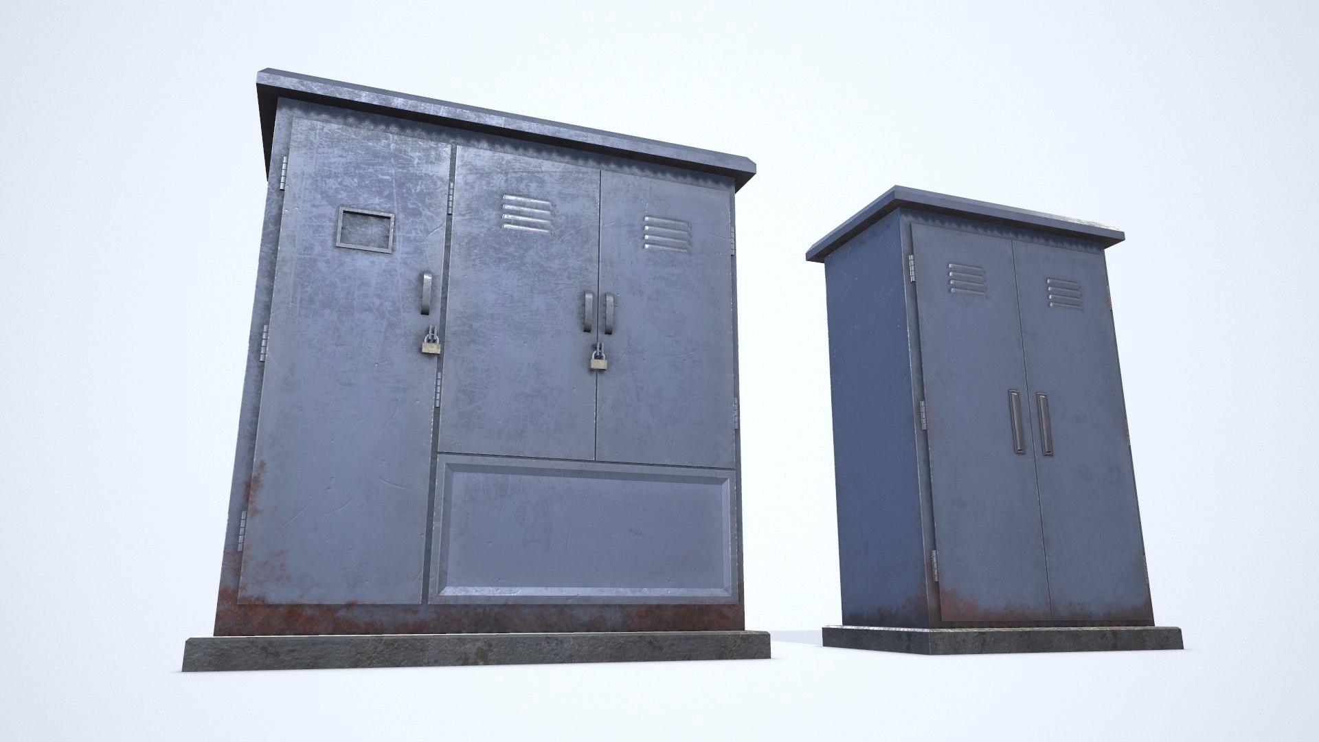 3D Electric Switch Box Model - TurboSquid 1557558