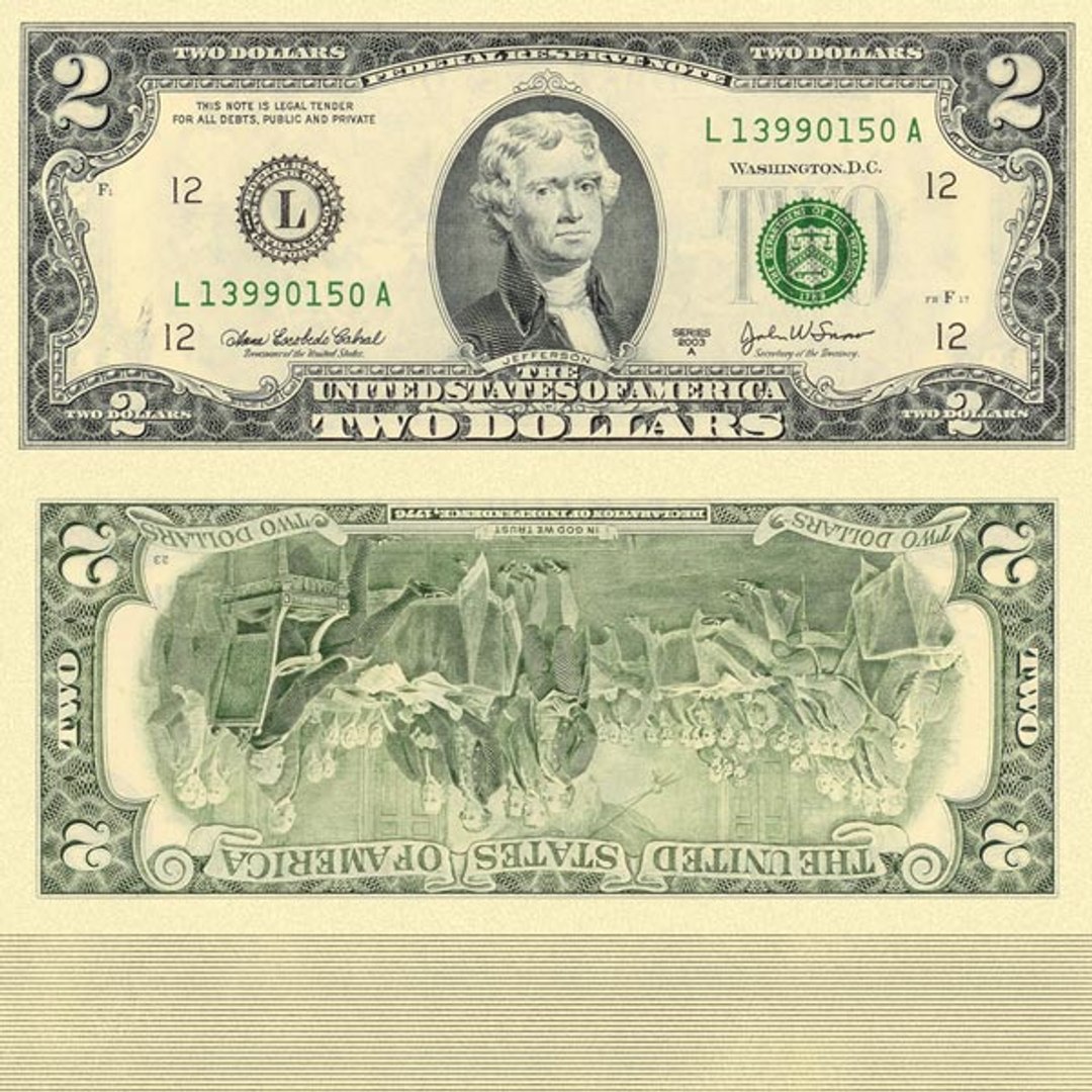 Dollar Bill 3d Model