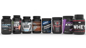 3D Protein Powder Collection