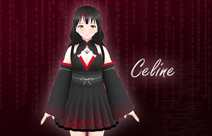 3D Celine Original - Anime Style