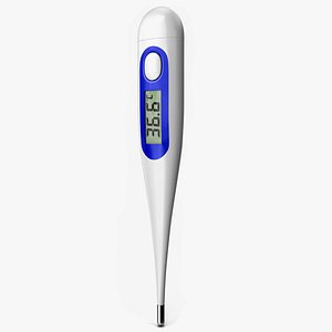 3D model Digital Thermometer