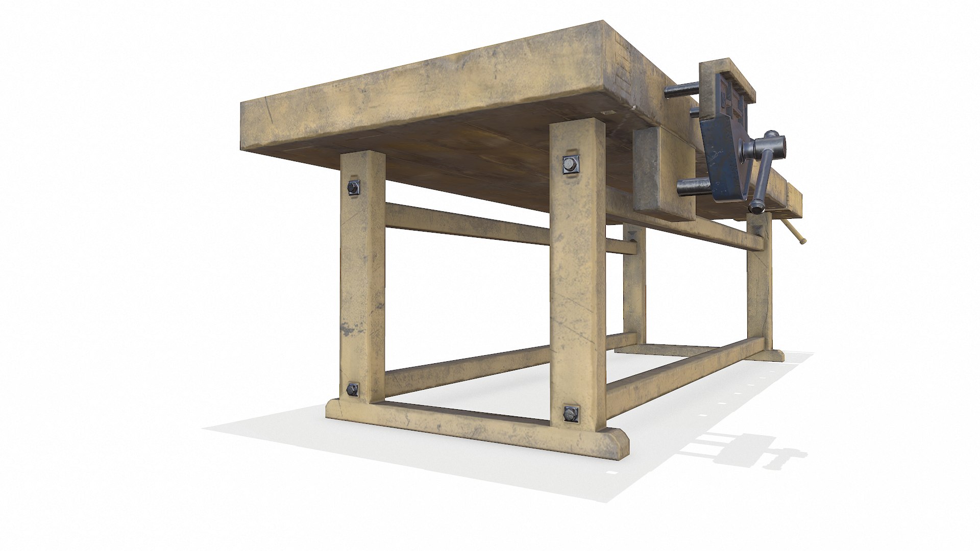 3D Old Wooden Workbench Low-poly PBR https://p.turbosquid.com/ts-thumb/bO/xTc6wh/06/screenshot017/png/1751275231/1920x1080/fit_q87/4bed843cdf1b63f04d9b871c4b3b7d82611a2e66/screenshot017.jpg