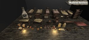 Medieval Furniture and Props
