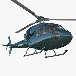 3D helicopter eurocopter 355n