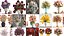 Collection of bouquets 30 pieces