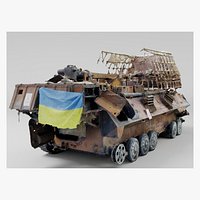 Russian SPR-2M Rtut-BM mercury destroyed by Ukrainian army