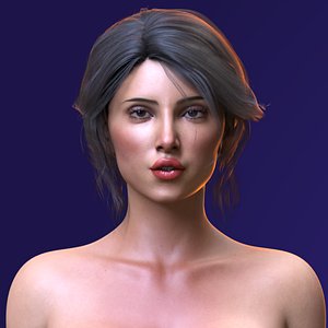 3D Sexy Girl Nude - Mila