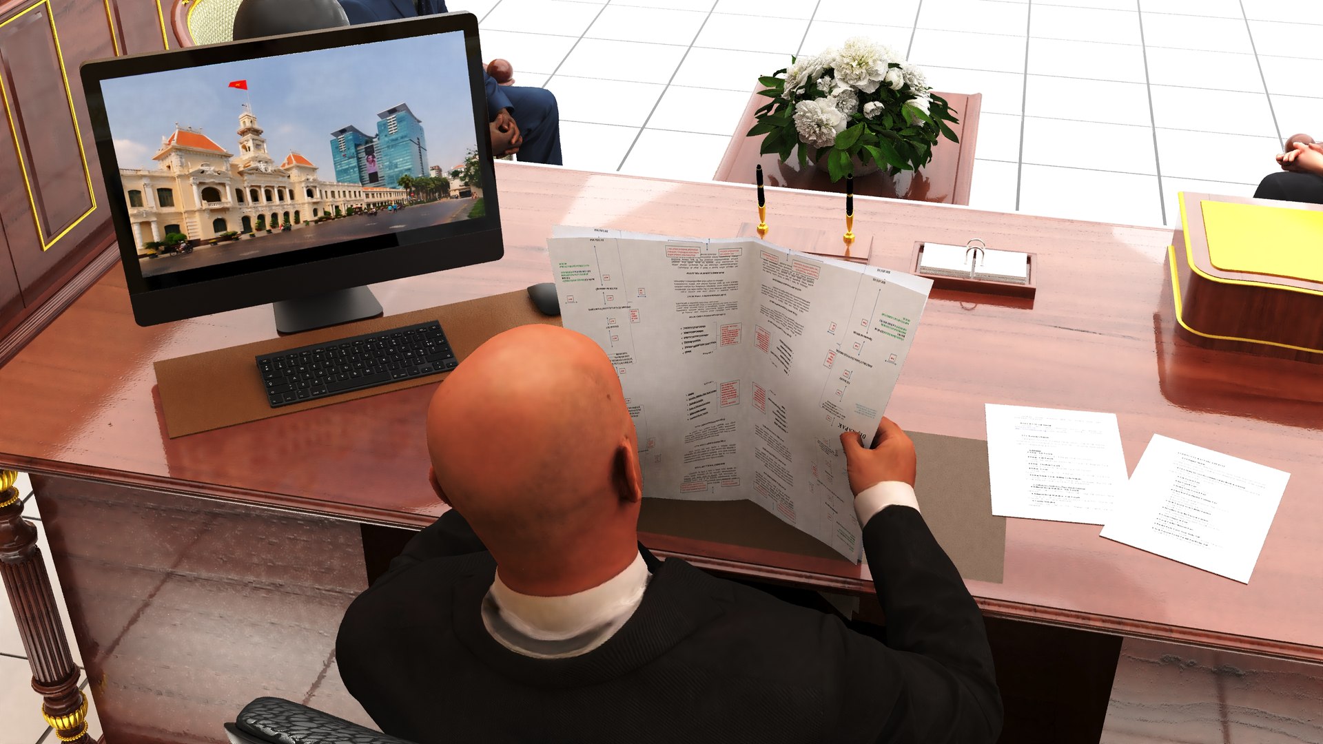 President Office 4K 3D Model - TurboSquid 2382575