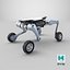 Lynx Multi Terrain Robot Dynamic Descent Pose 3D