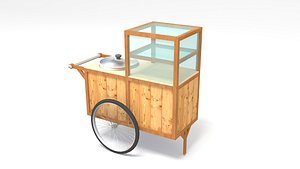 3D sell cart portable