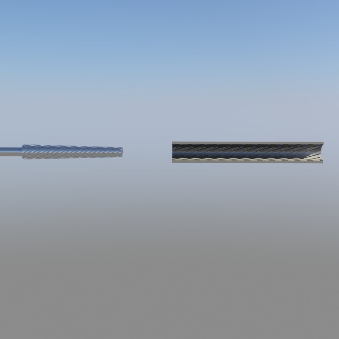 Gun Grooves 3d Obj