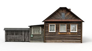 3D Village house model