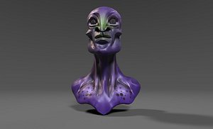 monster troll pad 3D model