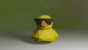 3D model Cool Duck