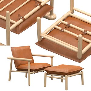 3D igman chair wood