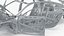 Car Frame Unibody Structure Rigged