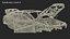 Car Frame Unibody Structure Rigged