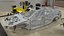 Car Frame Unibody Structure Rigged