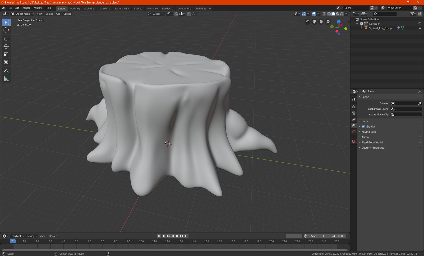 3D Stylized Tree Stump https://p.turbosquid.com/ts-thumb/bP/c71VDF/RP/stylizedtreestumpc4dmodel016/jpg/1673390222/1920x1080/fit_q87/10a5be4b6eb82f87cce6f5993f680224c95aaa88/stylizedtreestumpc4dmodel016.jpg