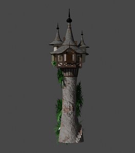 3D Mystic Medieval Tower