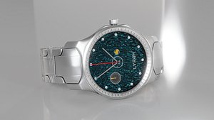 Chrome Analog Wristwatch