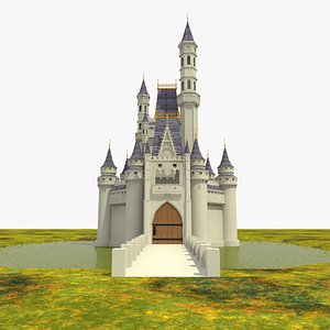 3d castle building