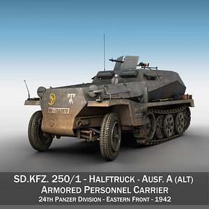 SD.KFZ 250 - Halftruck - 24PD