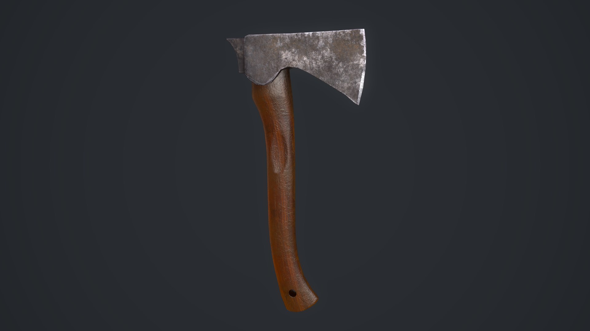 3D Hatchet Metallic - TurboSquid 1422757