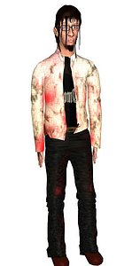 having day charecter 3d fbx