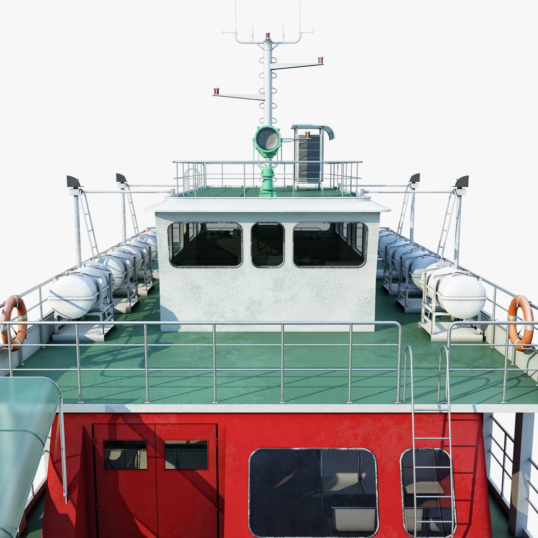 3d Cijin Ferry Model