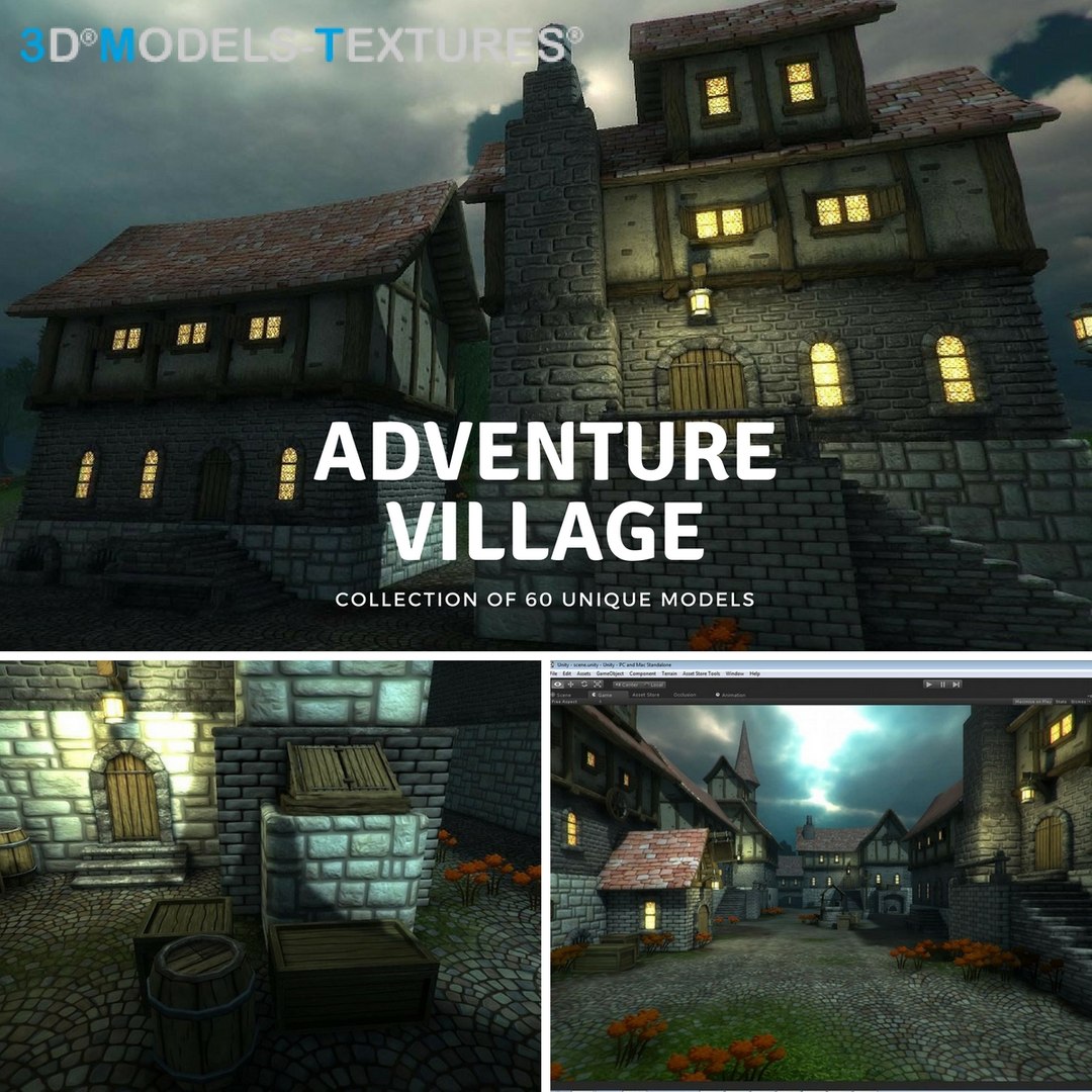 3D Villages Model - TurboSquid 1206817