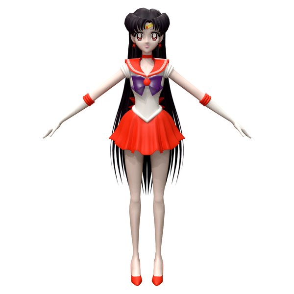 3D sailor mars model