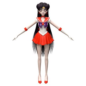 Sailor Mars 3D