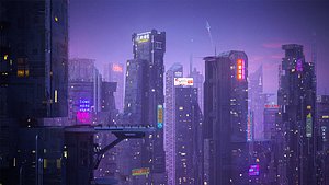 Scifi building futuristic building1