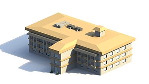 3D hotel lighting model