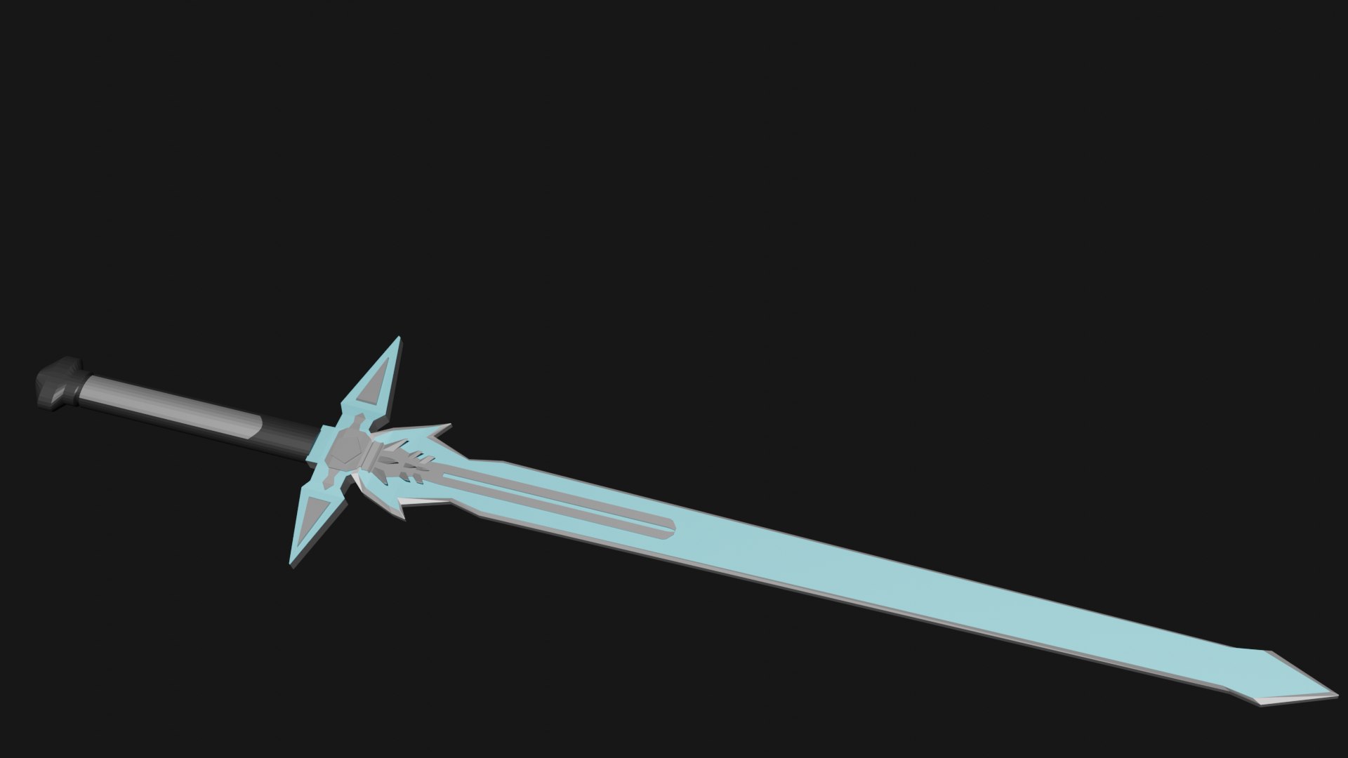 3D Swords Kirito Style - TurboSquid 1691216