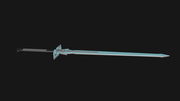 3D swords kirito style - TurboSquid 1691216