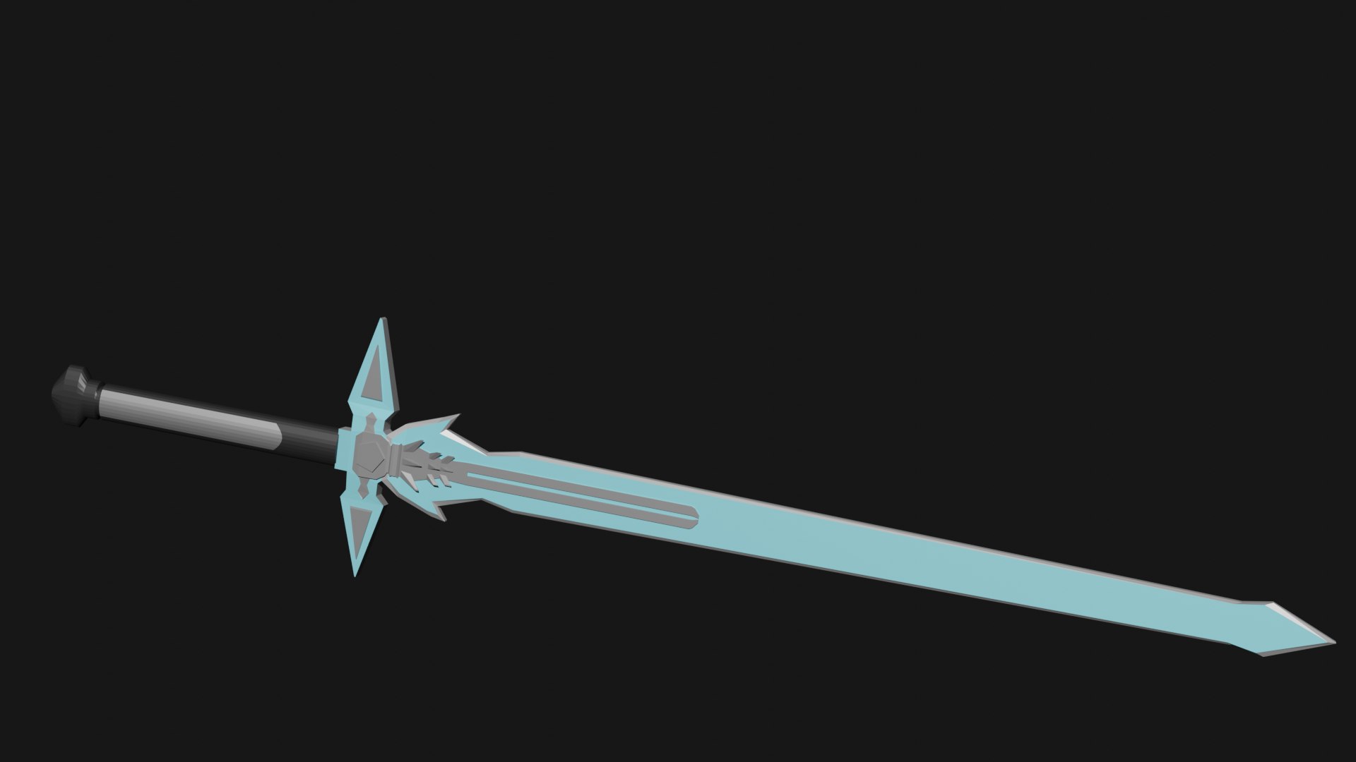 3D Swords Kirito Style - TurboSquid 1691216