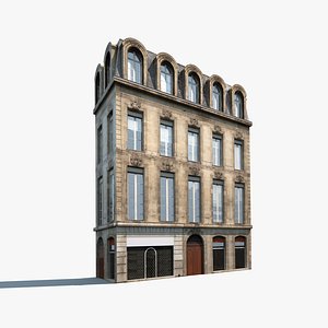 max building exterior modelled