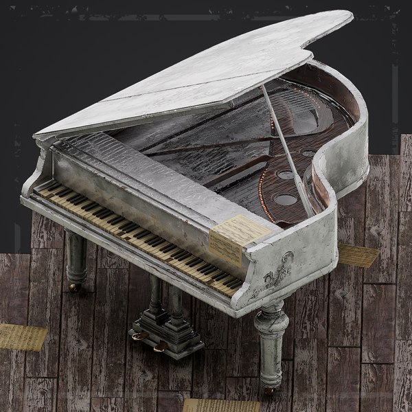 ready piano 3D