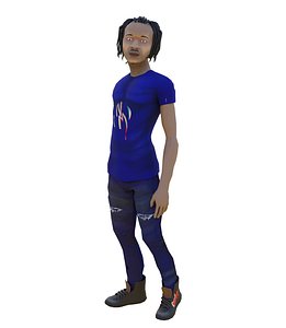 character animation 3D model